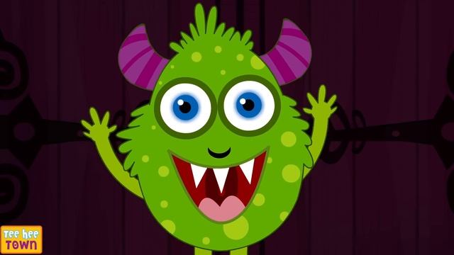 Big Skeleton Zombie Witch Wrong Face Game | Midnight Madness Finger Family HALLOWEEN At Teehee Town смотреть онлайн