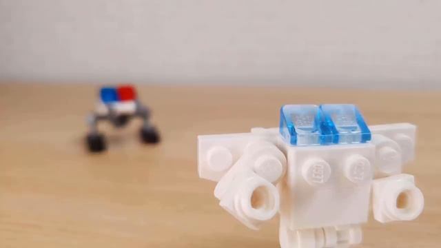 [LEGO Mini Robot Film] All about rescue boy (LEGO transformer mech) - 3D & Stop motion animation смотреть онлайн