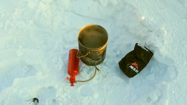 MSR DragonFly Проба работы на улице в минус 23 градуса смотреть онлайн