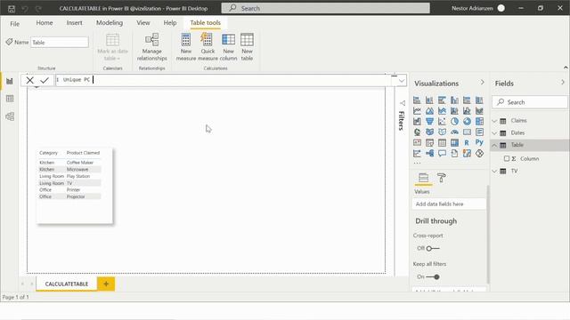 How to Use CALCULATETABLE in Power BI [DAX] ✍ смотреть онлайн