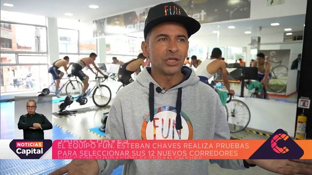 Equipo Fundación Esteban Chaves realiza pruebas de selección de corredores смотреть онлайн