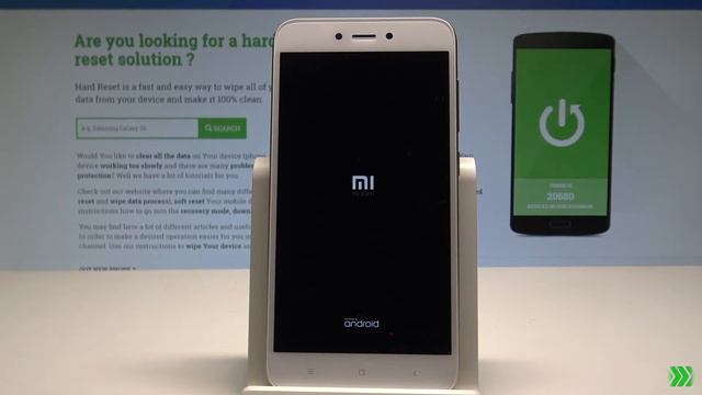 How to Hard Reset XIAOMI Redmi 5A - Bypass Lock Screen / Delete Data |HardReset.Info смотреть онлайн