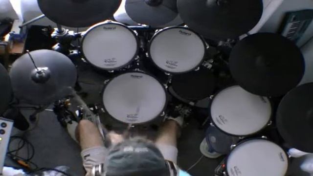 Paul Gilbert - "Norwegian Cowbell" Drum Cover on my my V-Drums TD-20 смотреть онлайн