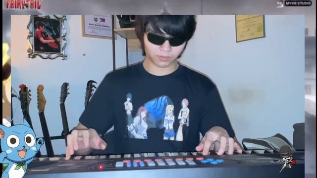 Fairy Tail sad theme piano and guitar cover смотреть онлайн