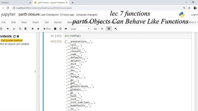 Object Can Behave Like Functions in Python смотреть онлайн