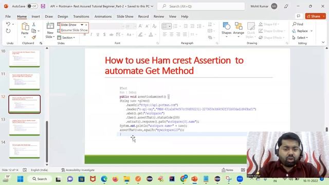 How to use Hamcrest Assertion to automate Get Method API Testing Part 24 смотреть онлайн