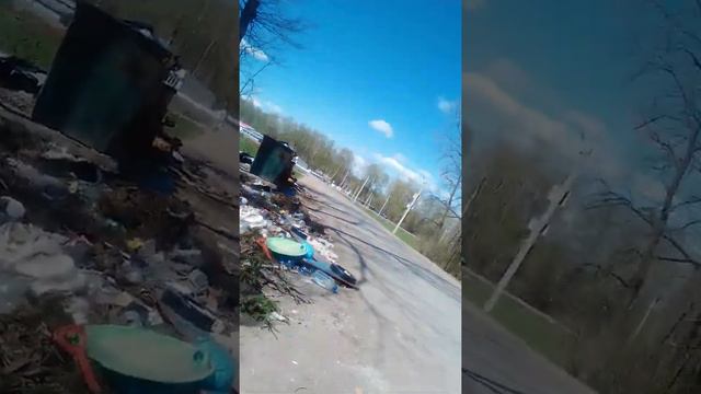 Улица Центральна,село Иглино, контейнерая площадка (мусор) смотреть онлайн