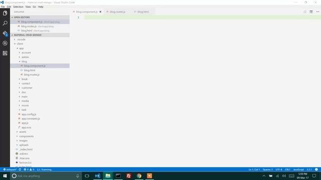 Steps to create a new static page - Material CRUD Mongo - Codecanyon смотреть онлайн
