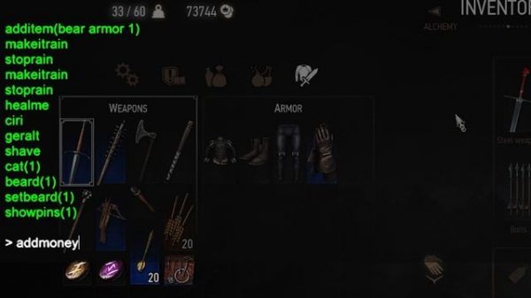 Witcher 3 - How to Activate Cheat Codes with Notepad (NO MODS) | Official Method