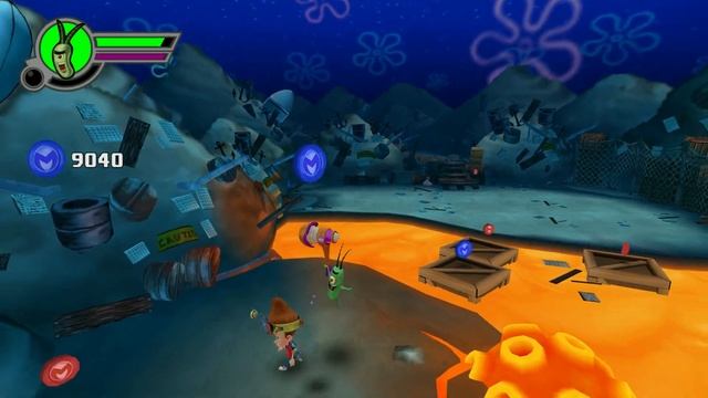 SpongeBob SquarePants featuring Nicktoons: Globs of Doom - Gameplay 4K 60FPS [PCSX2] смотреть онлайн