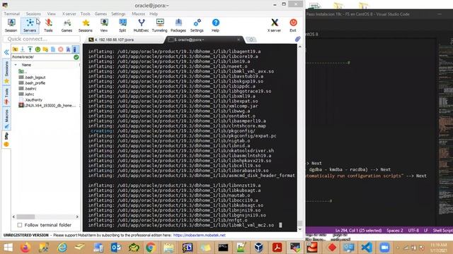 Instalación y Configuration de Oracle 19c en CentOS 8 con Riky смотреть онлайн