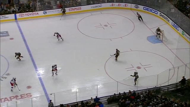 William Karlsson takes Shea Theodore's Hail Mary pass, beats Sergei Bobrovsky смотреть онлайн