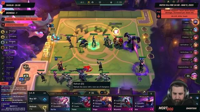 3 Riftwalker - NEW Jhin AD Carry!! | TFT Glitched Out | Teamfight Tactics смотреть онлайн