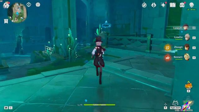 Genshin Impact 4.0 - Verdict of Blades day 4 - Fontaine Exploration - And Coop Missing Achievements смотреть онлайн