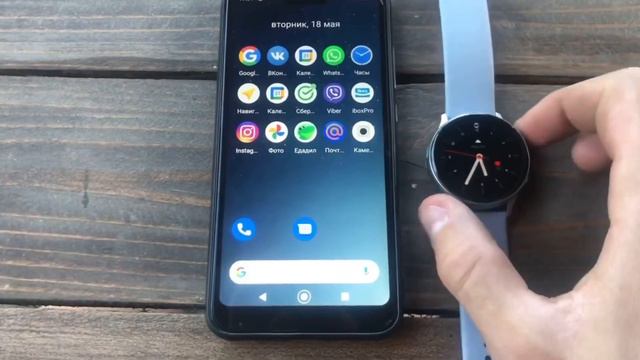 Incoming Call Samsung Active 2 & Xiaomi MiA2 lite смотреть онлайн