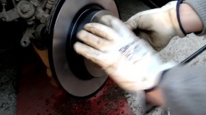 ч.4 Замена передних и задних тормозных дисков на шевроле круз ч.4