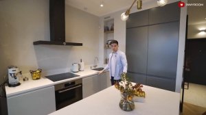 ? Крутая КУХНЯ с островом в современном стиле. 11 кв. м. БЕЗ Верхних ШКАФОВ рум тур