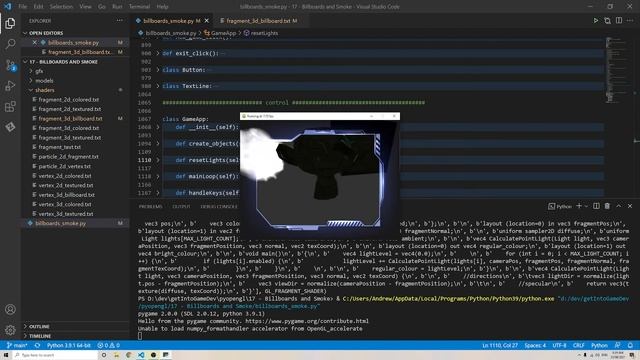 OpenGL with Python Tutorial 17.2: Smoke Effects смотреть онлайн