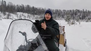 Покатушки на снегоходе БУРАН ЛИДЕР