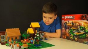 Лего Нубик Майнкрафт и Ниндзяго