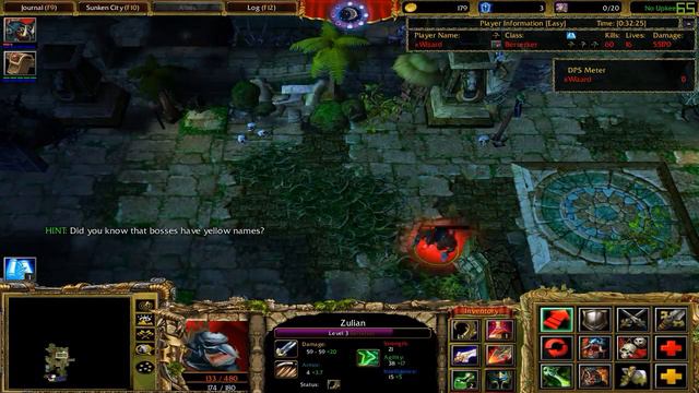 Warcraft 3 SUNKEN CITY WALKTHROUGH PART 2 - THIS GAME IS ANNOYING смотреть онлайн