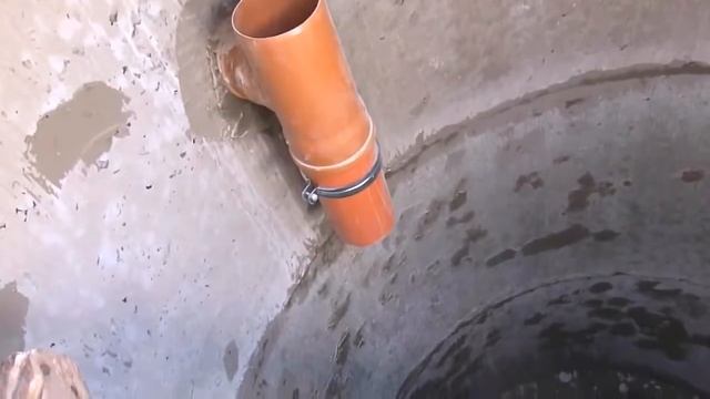 Двухкамерный септик из ЖБ колец смотреть онлайн