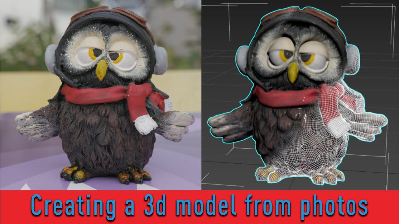 Creating a 3D model from photos смотреть онлайн