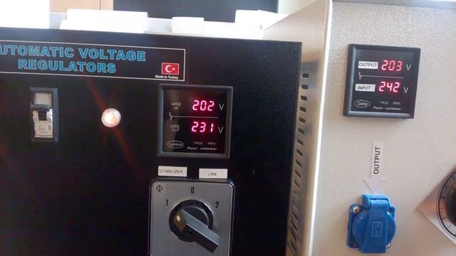 Stabilizator napięcia 230VAC Delta SRV 11 смотреть онлайн