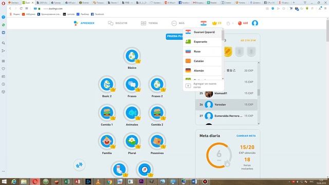 Обзор Duolinguo - сайт для изучения языков на начальном уровне смотреть онлайн