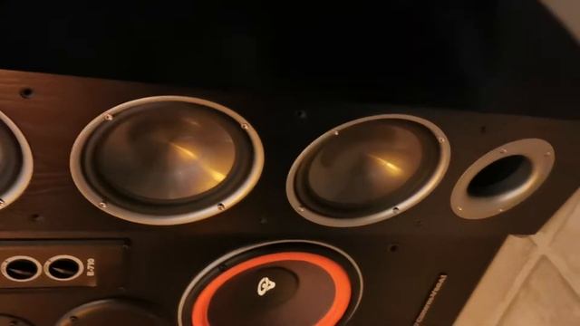 My Polk audio and cerwin vega set up смотреть онлайн