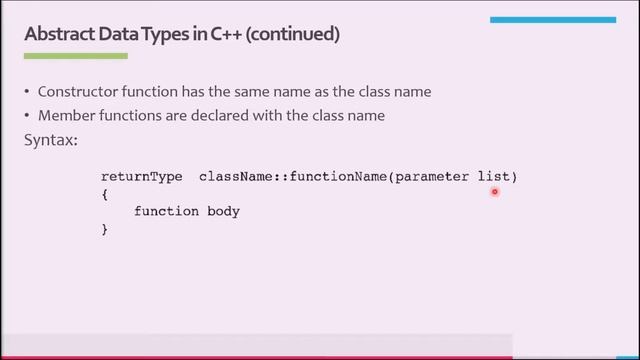 Chapter 01 04 C++ Classes смотреть онлайн