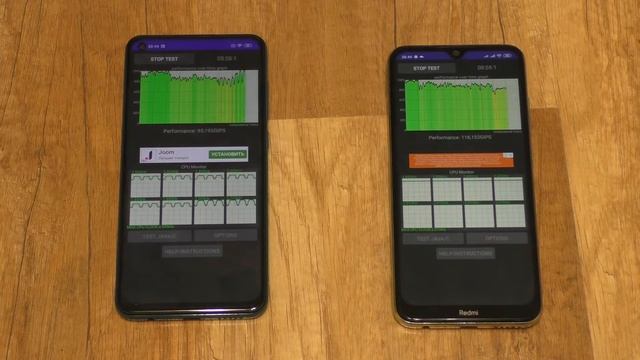 Helio G85 Vs Snapdragon 665 - Троттлинг тест