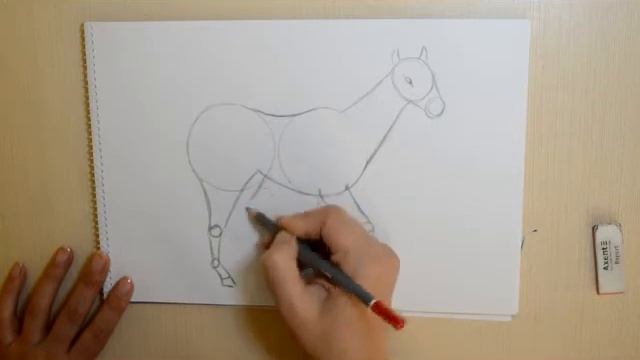Мастер-класс "Рисуем лошадку" смотреть онлайн