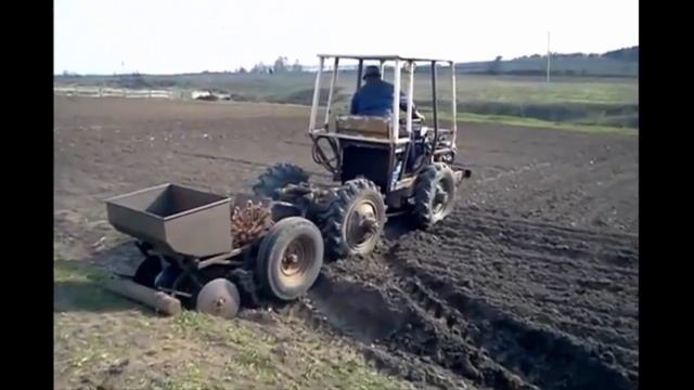 Самодельный трактор-переломка смотреть онлайн