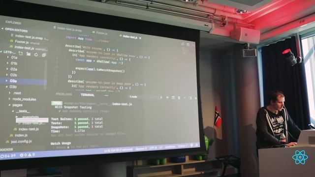 Write tests. Not too many. Mostly integration. Use Jest | ReactJS Norway смотреть онлайн