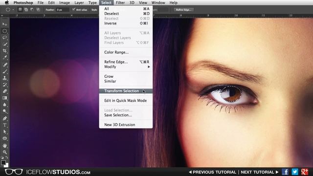 How to Transform Your Selections in Photoshop смотреть онлайн