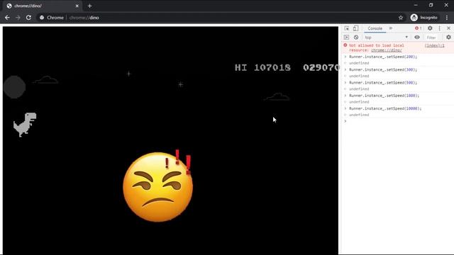 Chrome Dino Game Hack | TRex Autoplay mode | What is the ending ??? смотреть онлайн