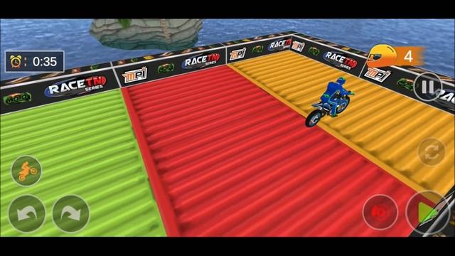 Extreme Tricky Bike Impossible Stunt Master - Sea Mode - Level 1 to 5 | Bike Games | Bike Stunt Gam смотреть онлайн