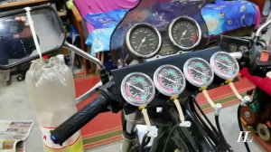 HONDA CB400 VTEC1 повторная синхронизация карбов