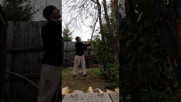 Тест драйв дешёвой пилы. Grinda PROLINE.