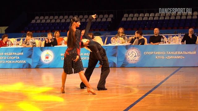 David Diaz Falcon - Denise Beccari ESP, Jive, Grand Prix Dynamo 2019 смотреть онлайн
