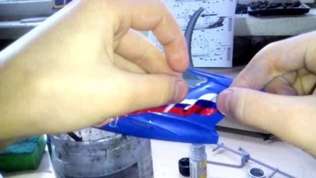 Сборка модели самолета ТУ-154м 1/144 ZVEZDA смотреть онлайн