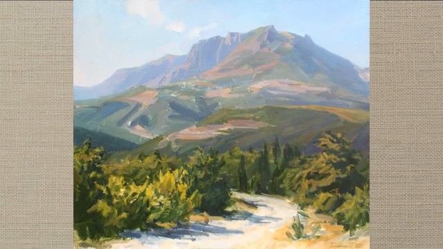 Выставка пленэрных работ Галины Тимошенко "Крымские впечатления" смотреть онлайн