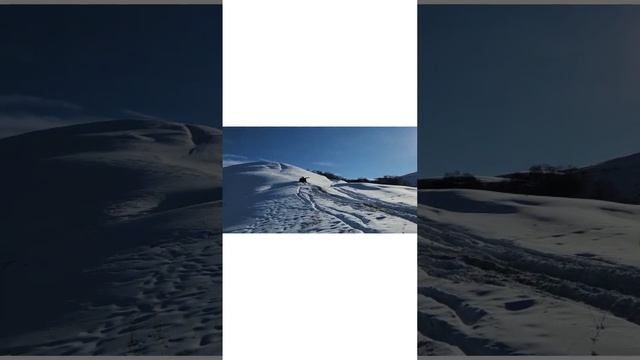 Квадро-сноуборд прогулка в горах Ведено. смотреть онлайн