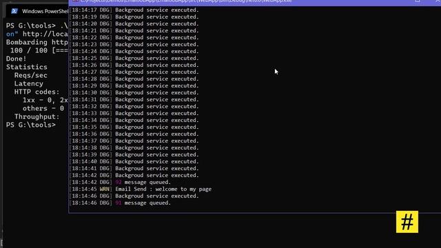 Send emails in the background смотреть онлайн