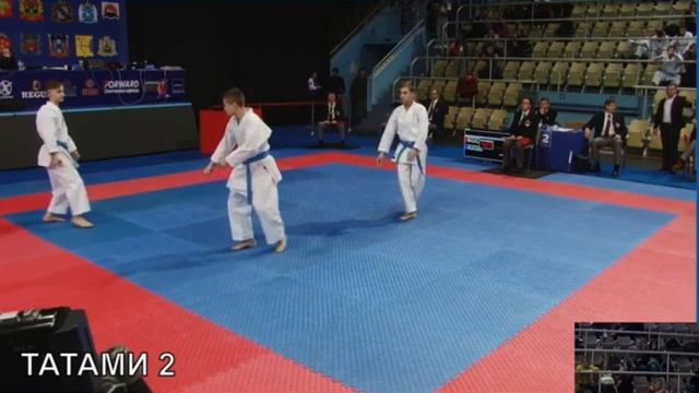 Первенство России - 2018 г.Оренбург (команда ката мужчины) смотреть онлайн