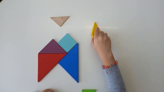 Tangram - HOUSE / Танграм - верблюд.
