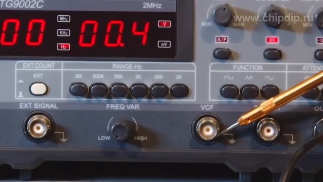 UTG9002C - генератор сигналов смотреть онлайн