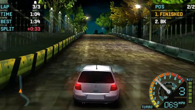 PSP - NEED FOR SPEED UNDERGROUND 2 RIVALS - NETPLAY