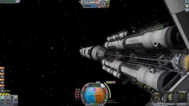 KSP - Community Space Station Mun Base Core Launch and Landing смотреть онлайн